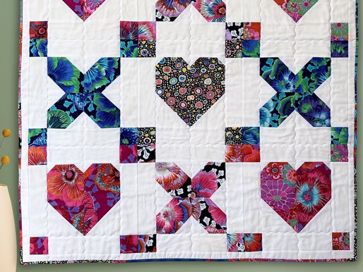 Candy Kiss Wall Quilt Pattern