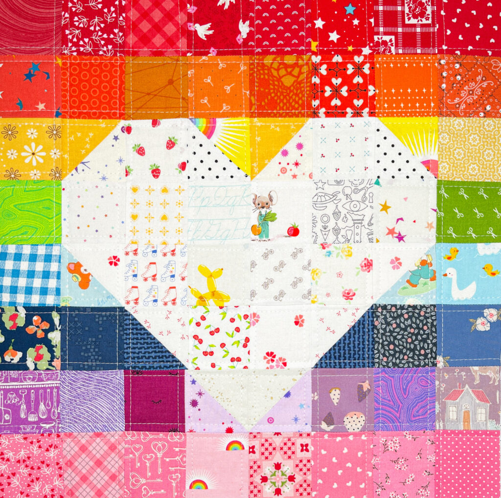 Sweet Rainbow Love Sugar Stitches Quilt Co