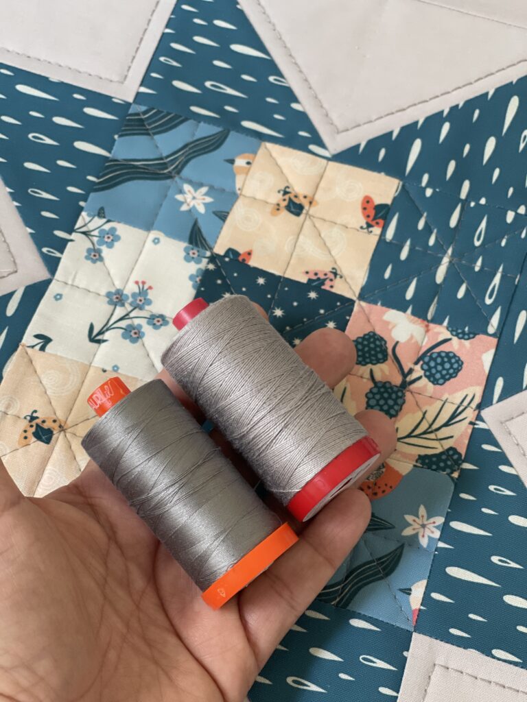 Quilt Pillow Aurifil Thread4 scaled